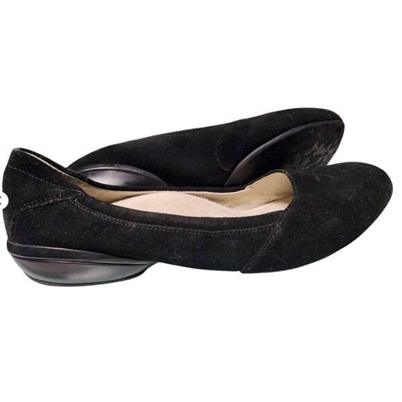KURU Vienna Arch Support Leather Black Size 8 Pain Relief Slip Ons - Picture 3 of 8